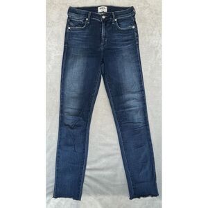 AGOLDE Jeans Womens 25 Blue Stretch Sophie Skinny Ankle Mid Rise Dark Wash 26x26